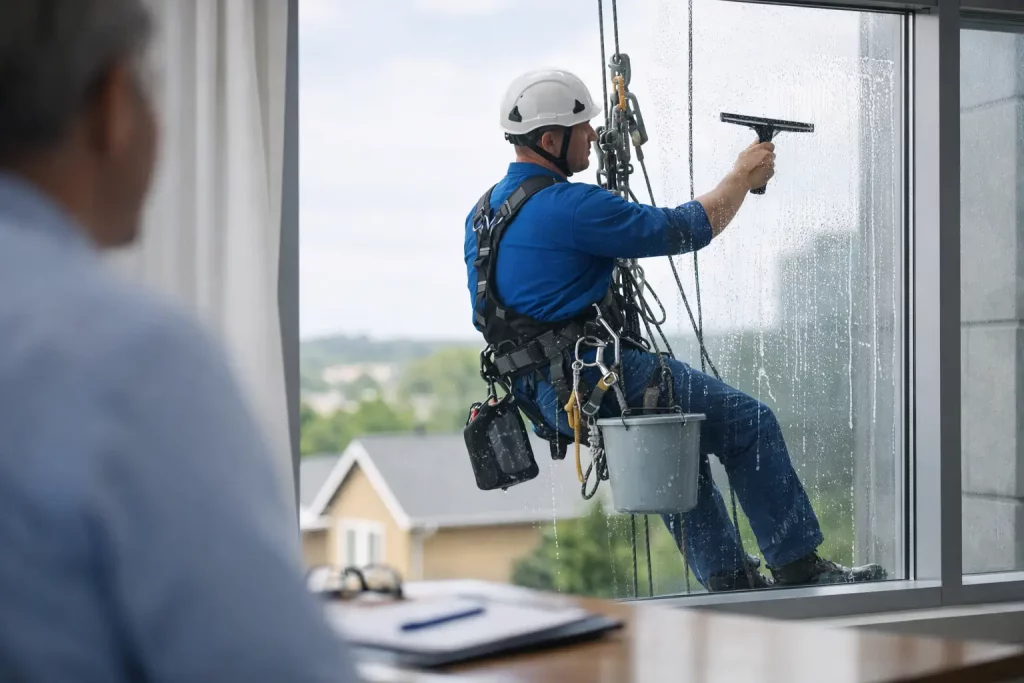 Why Hire an Insured Window Cleaning Company