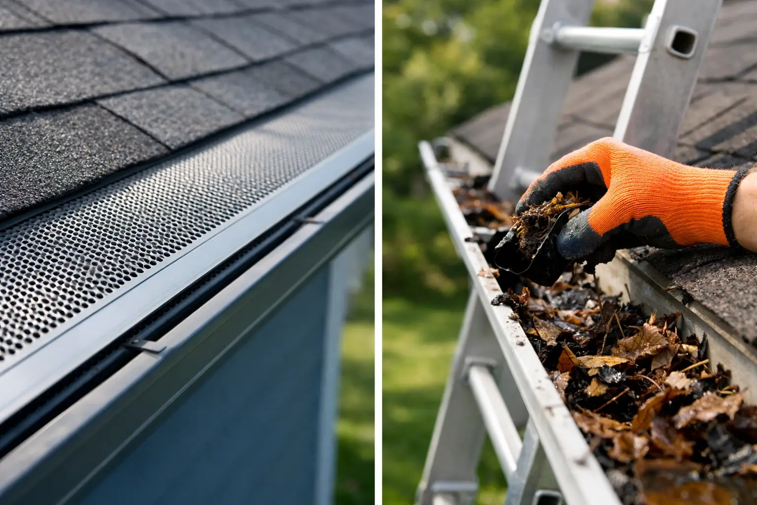 Gutter Guards Versus Gutter Cleaning