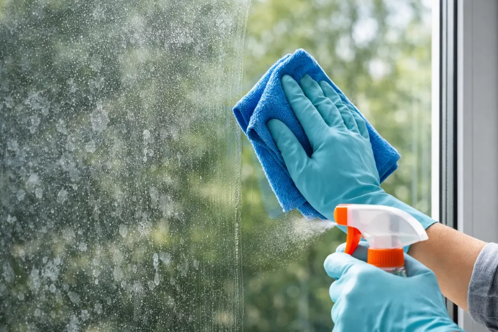 How to Remove Hard Water Stains From Windows