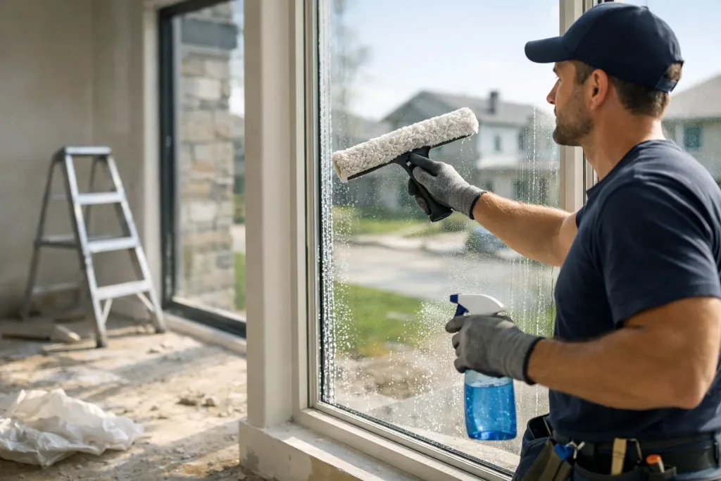 Post Construction Window Cleanup Done Right