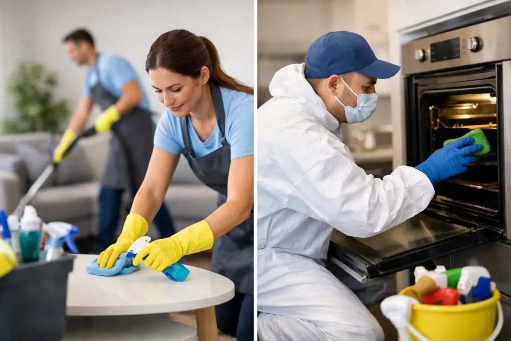 Recurring Cleaning Versus One Time Service