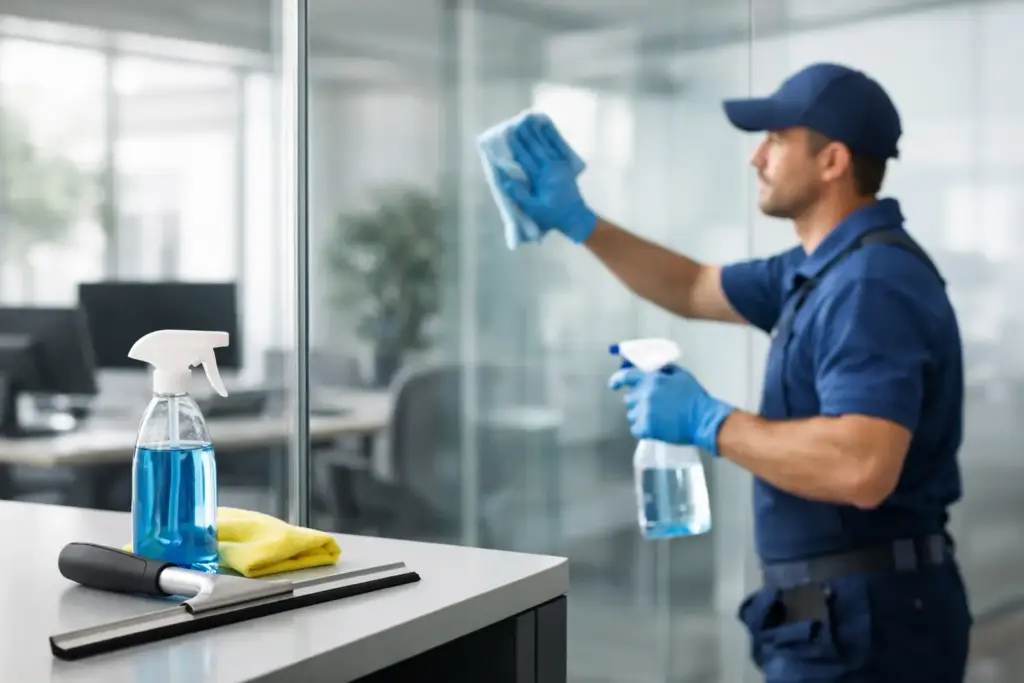 Office Glass Maintenance Plan for Clean Workspaces