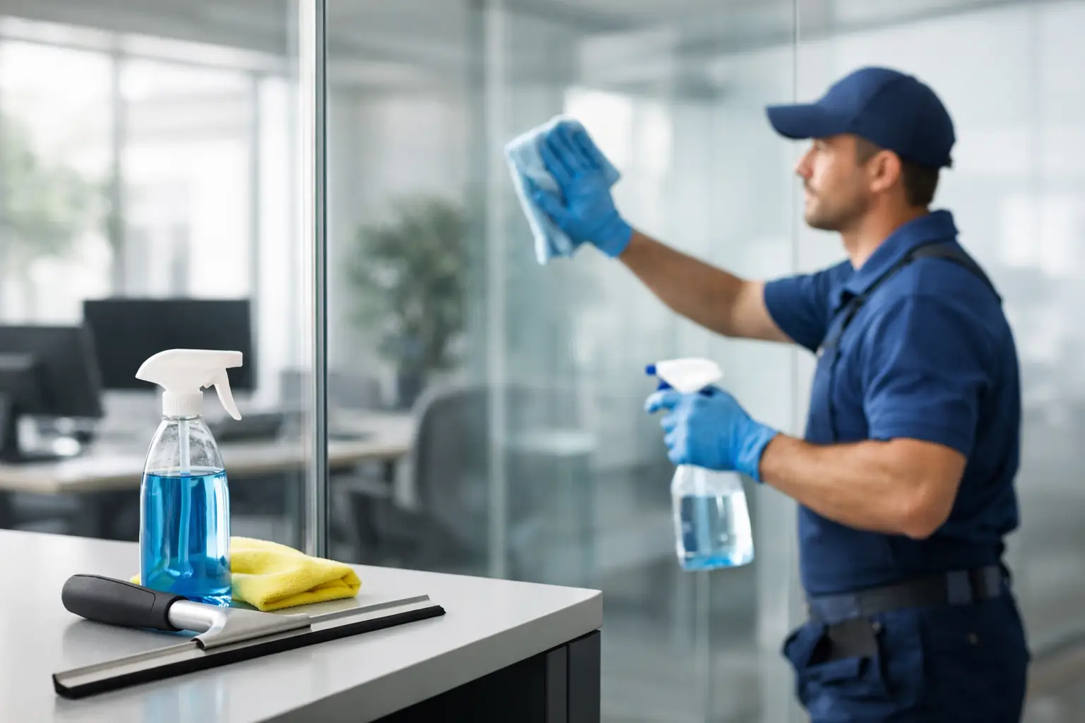 Office Glass Maintenance Plan for Clean Workspaces