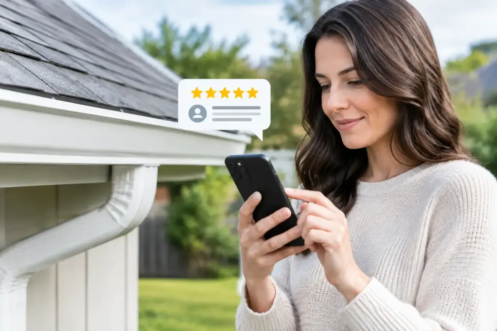How to Read Gutter Provider Reviews Locally