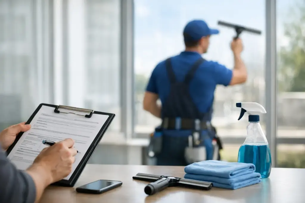 Reviewing the Window Cleaning Quote Process