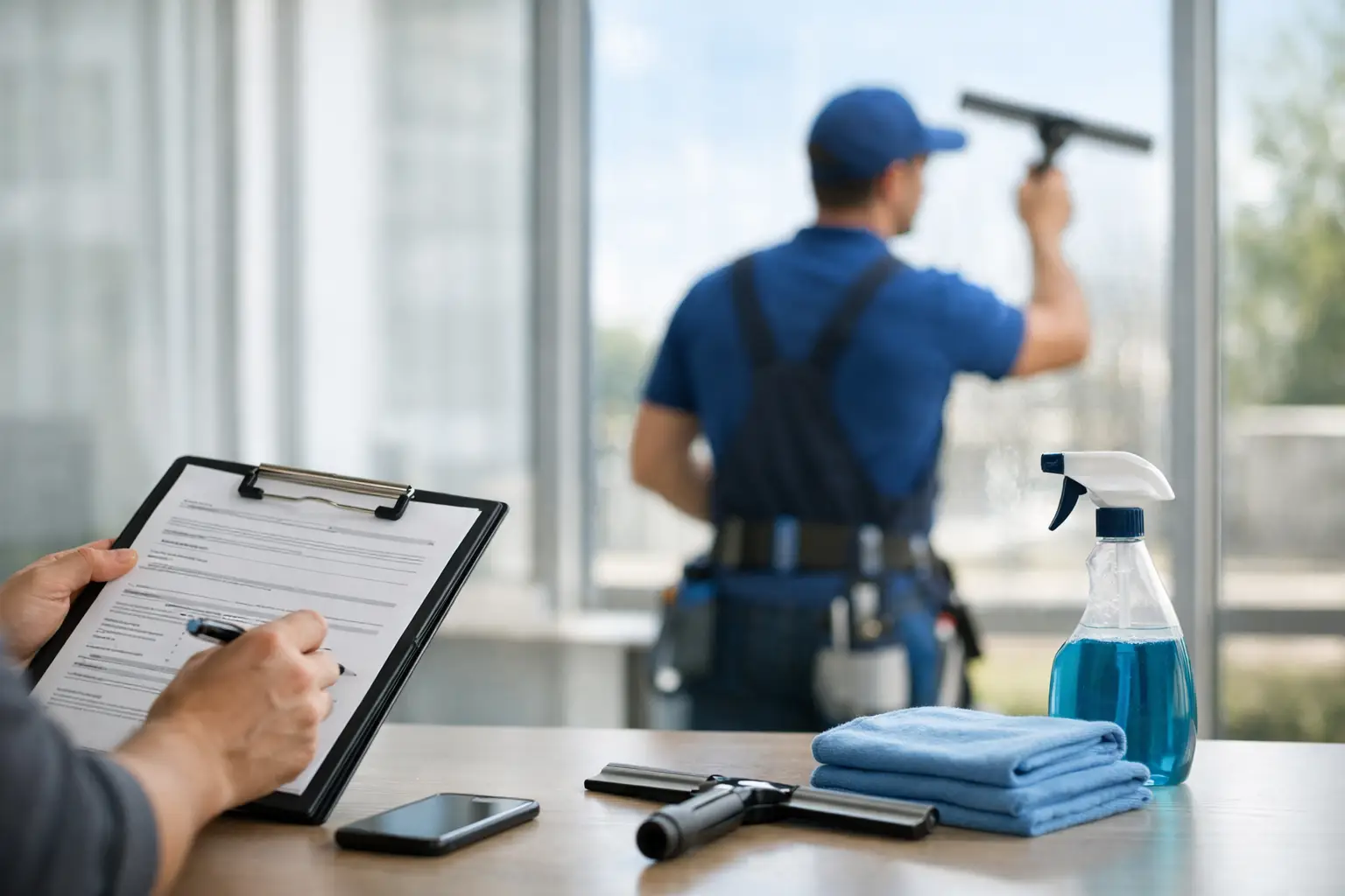 Reviewing the Window Cleaning Quote Process