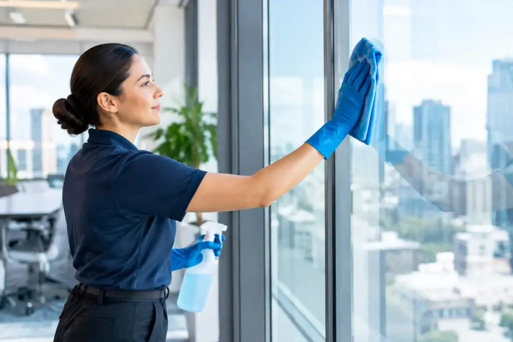 Office Glass Cleaning That Protects First Impressions