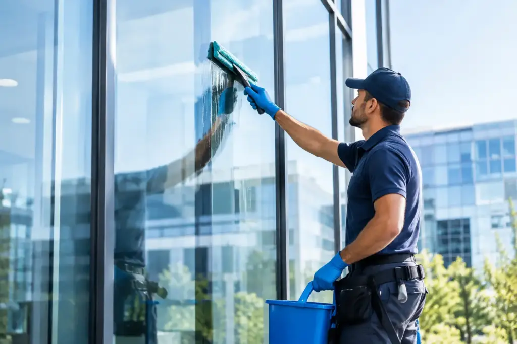 Window Cleaning Results for Offices That Last